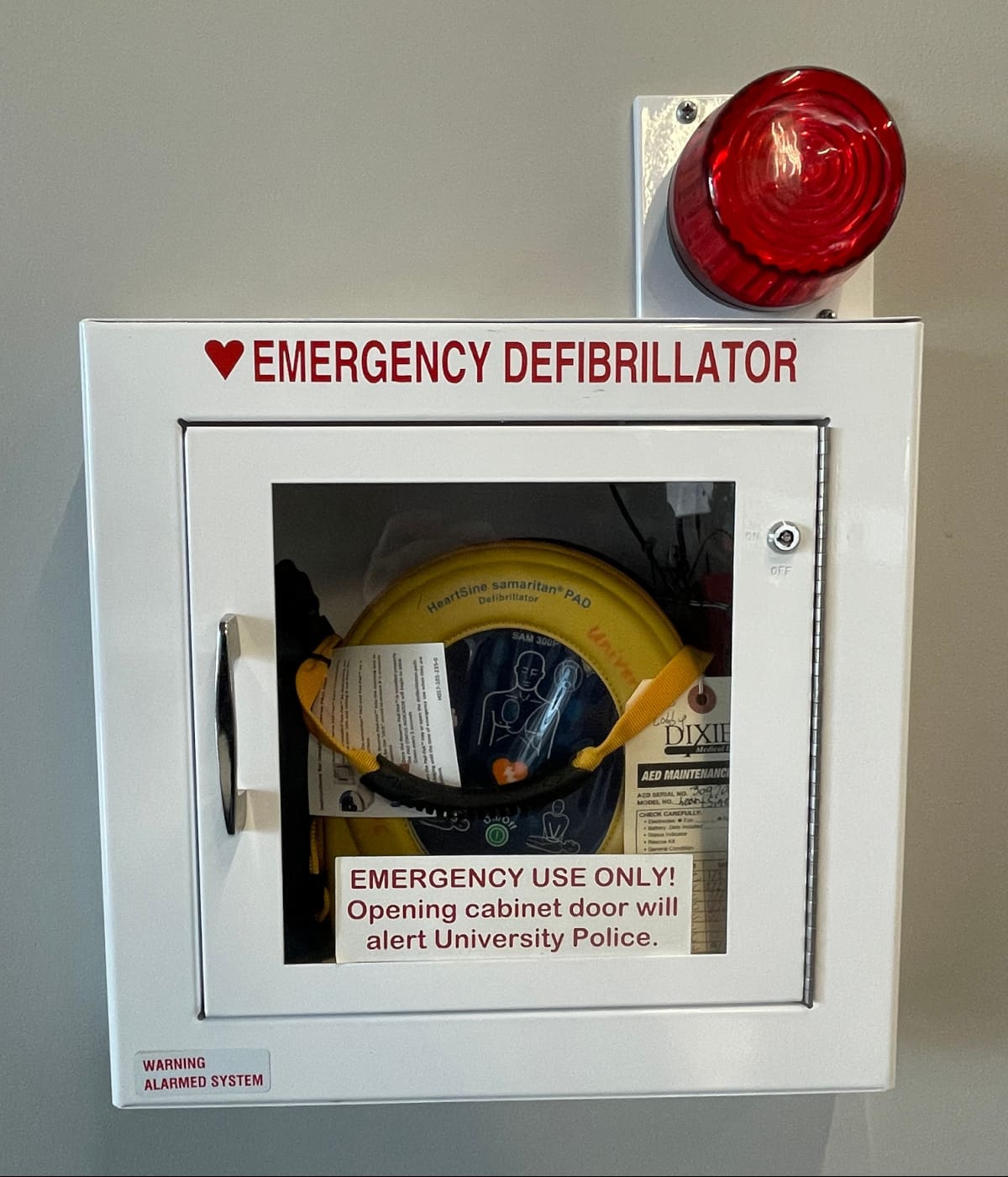 AED defibrillator