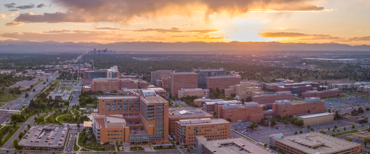 aerial form of CU Anschutz Medical Campus