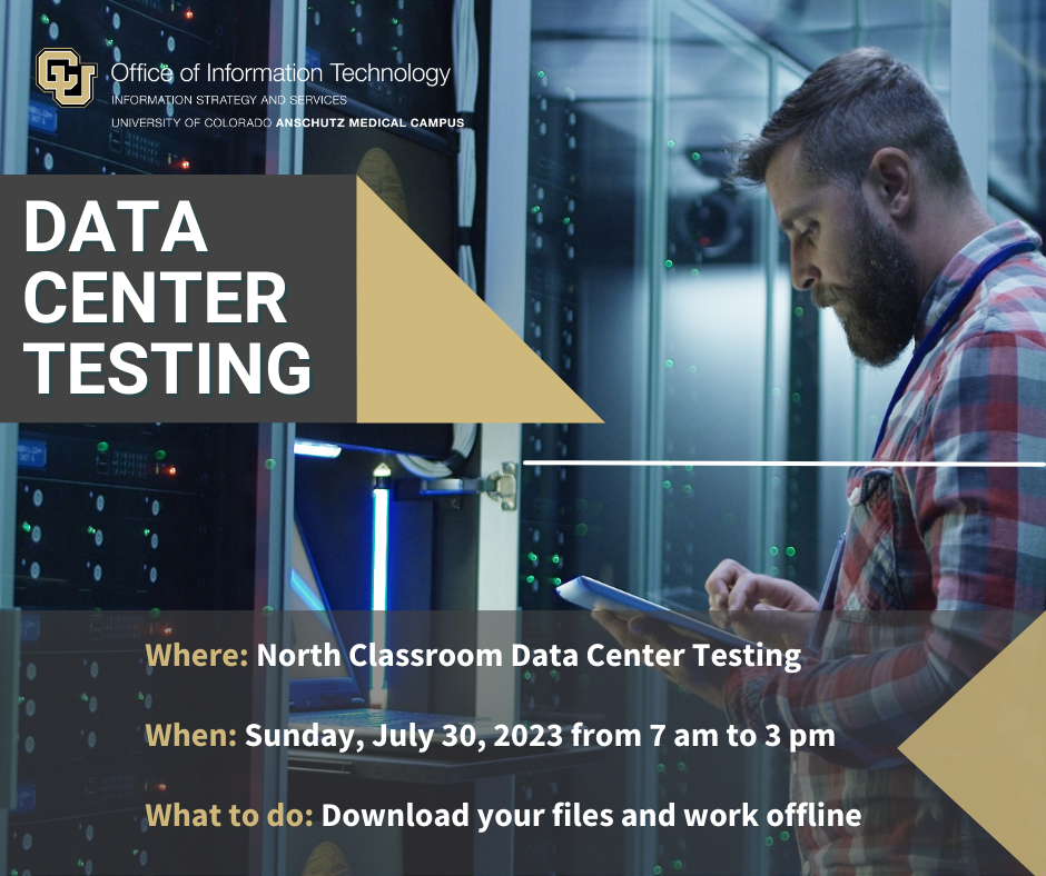 North Classroom Data Center Testing