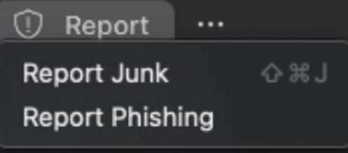 phishing reporting step #3