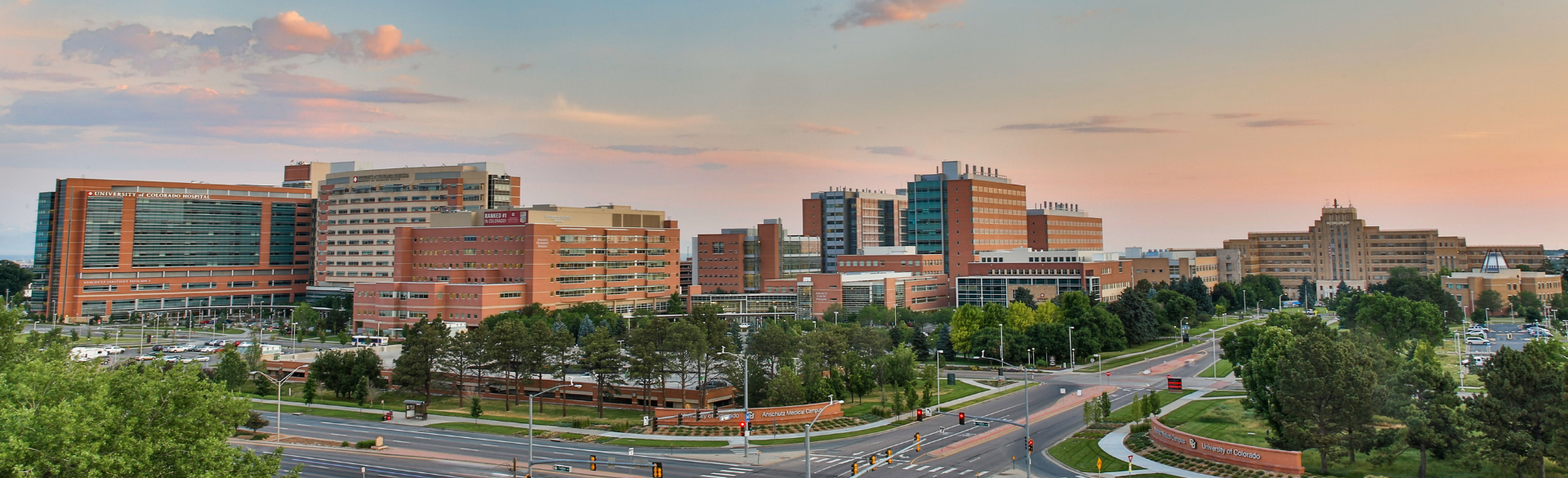 View of CU Anschutz Medical Campus