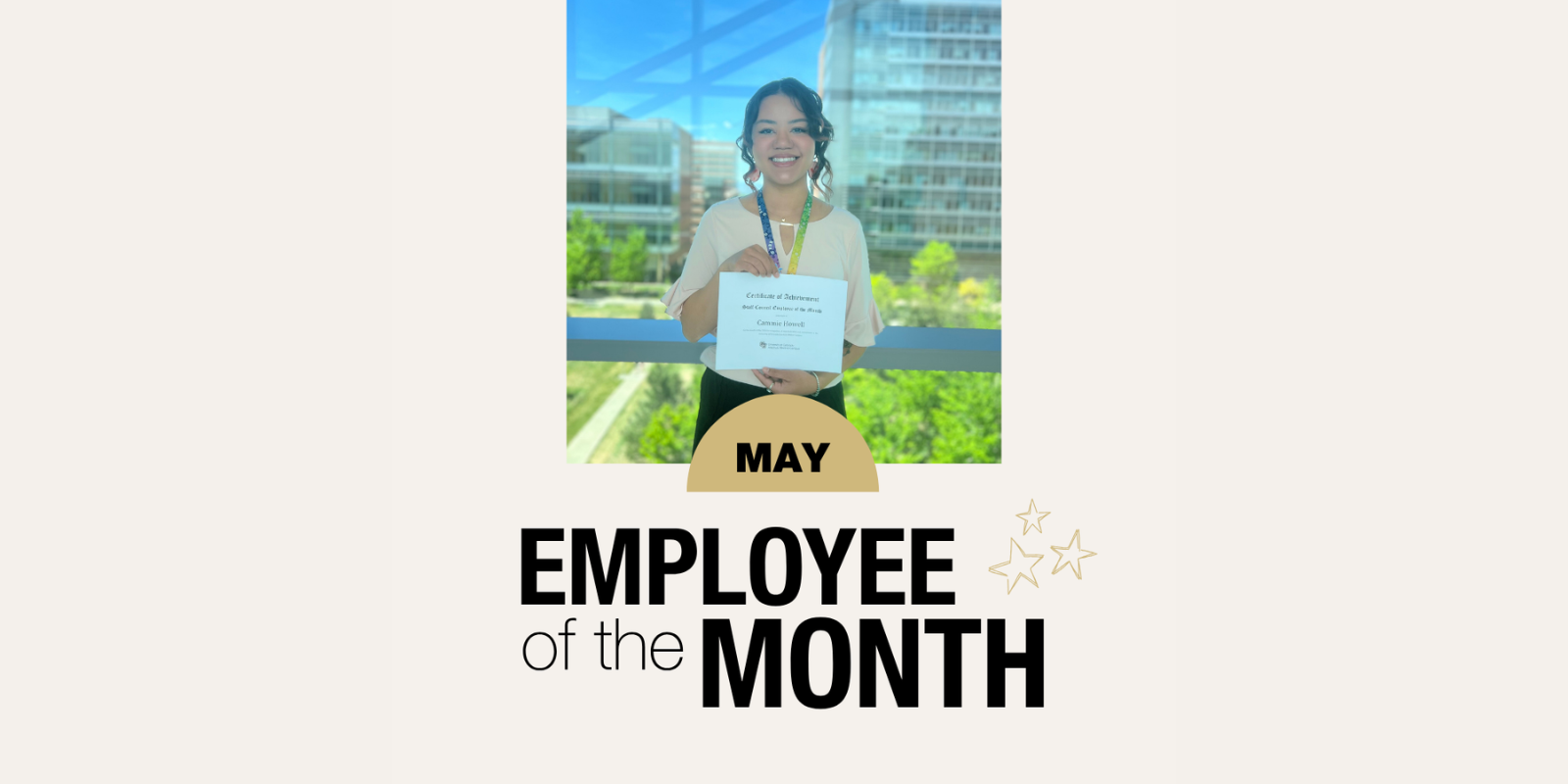 May 2026 CU Anschutz Staff Council Employee of the Month