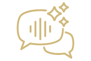 icon of speech bubbles
